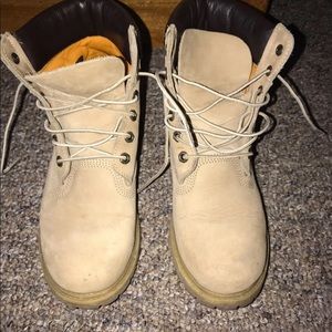 Tan Timberland Boots